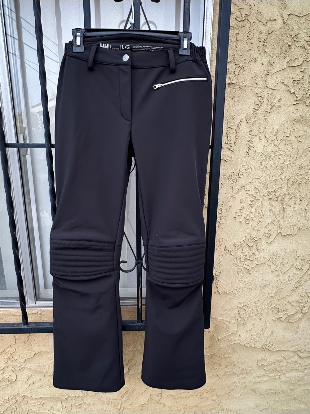 Helly Hansen Recco Black Athletic Moto Pants with Zip Pocket size L/G